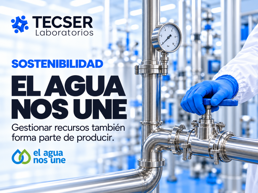 El agua nos une: gestión responsable del agua en la industria cosmética - Tecser Laboratorios